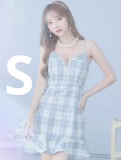 《即日発送》JEWELS キャバドレス 新品未使用タグ付き　チェック柄マーメイド