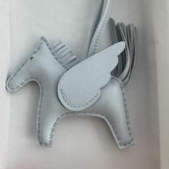 【希少W刻印】新品未使用エルメス ロデオ ペガサス　エトゥープ　白ステッチ エルメス ロデオチャームペガサスタッチPM アルドワーズ