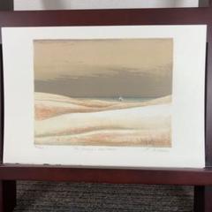 川合玉堂　木版画　古寺の春　版画24×18cm 額44×37cm 2025年最新】版画の人気アイテム - メルカリ