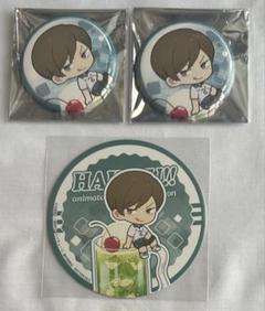 ハイキュー アニメイトカフェ スタンド 缶バッジ コースター 二