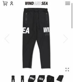 「専用」WIND AND SEA × XXX Pantsブラック Sサイズ 専用」WIND AND SEA × XXX Pantsブラック Sサイズ
