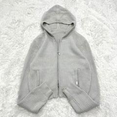 フォクシー　ニットパーカー　ニットトップ　コキーユ フォクシーニットパーカーニットトップコキーユ