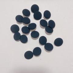 20個 カバーボタン 23mm 丸い金属シャンクボタン スーツ ドレス