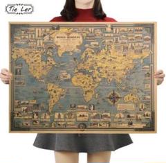 アンティーク世界地図の中古 未使用品を探そう メルカリ