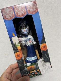 Dia de Los ドジャース スカル ボブルヘッド ディア・デ・ロ d27I Dia De Los Dodgers ボブルヘッド ドジャース 来場者限定