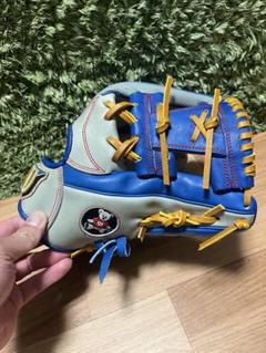 ぽ*ち様 ウィルソン カスタムオーダー 軟式内野用 RG87 ブルー×スーパース ぽ*ち様 ウィルソン カスタムオーダー 軟式内野用 RG87 ブルー