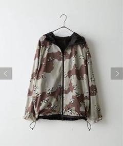 whimsic リバーシブルメッシュジップパーカー