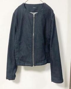 186. デミュー 柔らかストレッチデニム ジャンパーのサムネイル