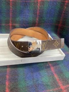 LOUIS VUITTON (ルイヴィトン) モノグラム レザー ベルト