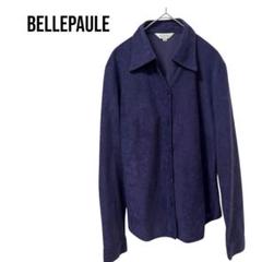 BELLEPAULEベルポール 長袖シャツ　大きめXL コーデュロイ　極美品
