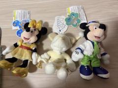 ディズニーシー！ミッキーマウス⭐︎ミニーマウスぬいぐるみバッジ3点セット