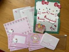 レア♡サンリオ♡キティ レトロ フラワー レターセット 全種類