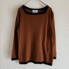 【NEWYORKER】（M）ヘンリーネックTシャツ/スクエアブラウス/無地