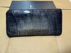 ナイルクロコダイル L字ファスナー 長財布 lgw003 KAWAGEININ