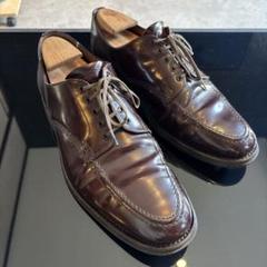 サンダース ミリタリー Vチップ ブラウン UK8.5