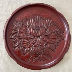 鎌倉彫り　木地　新品　制作途中品 モダンデザインの実用品から茶道具まで。鎌倉彫の一翆堂が、親子