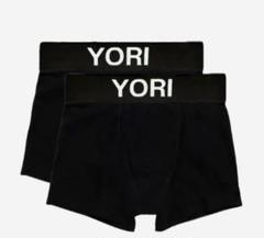 YORI ボクサーパンツ １枚　ブラック yori sports ヨリ ボクサーパンツ - メルカリ