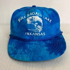 【US古着】BULL SHOALS LAKE タイダイ キャップ トラッカー