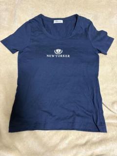 NEW YORKER ネイビー Tシャツ M