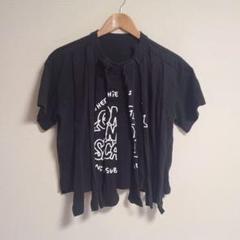 サカイ × マークゴンザレス SACAI GONZプリント Tシャツ プリーツ