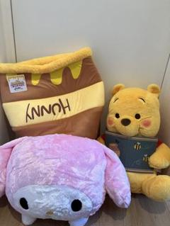 マイメロディー超超BIGぬいぐるみ　プーさんぬいぐるみハニーポットキャットハウス