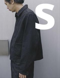 LIDNM LINEN CROPPED CHORE JACKET【Mサイズ】 LIDNM / Llife ONLINE STORE / LINEN CROPPED CHORE JACKET