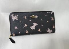 118✨美品✨コーチ COACH 長財布 お財布ショルダー 101匹ワンちゃん COACH】コーチ カーフレザー ディズニー コラボ ダルメシアン