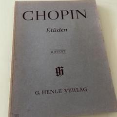 CHOPIN Etüden G. Henle Verlag