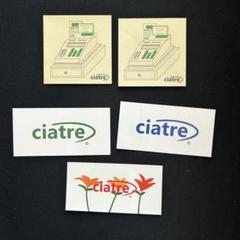 ciatre ciater シアター ステッカー シールのサムネイル