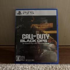 コール オブ デューティ ブラックオプス6 PS5