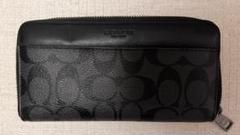 Coach ブラック 長財布