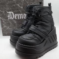 【DEMONIA】STOMP-13/厚底ブーツ[STO13] ホワイト デモニア DEMONIA】STOMP-13/厚底ブーツ[STO13] ホワイト デモニア