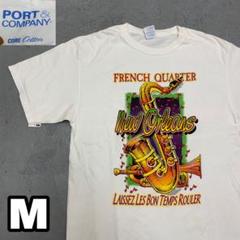 3WC932 FRENCH QUARTER ジャズ　トランペット　プリントt