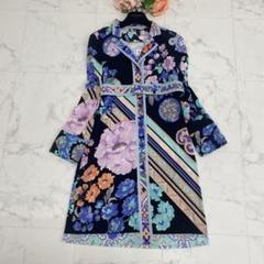 ✨美品✨LEONARD (レオナール) ロング シャツワンピース 極美品◎正規品 日本製 LEONARD FASHION レオナール