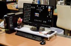PCモニタースタンド ホワイトのみ