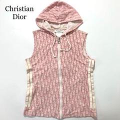 極美品☆ディオールピンクトロッターハット　ヴィンテージ 極美品☆ディオールピンクトロッターハット ヴィンテージ