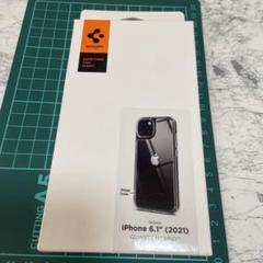 iPhone13 ケース ストラップホール付き　クリスタル・クリア