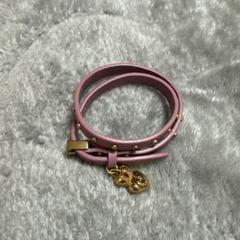 R088/JUICY COUTURE/箱付き/希少/ゴールドリボンブレスレット R088/JUICY COUTURE/箱付き/希少/ゴールドリボンブレスレット