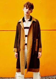 kiit 18SS ステンカラーコート(REVERSIBLE)