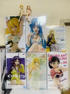 ソードアート・オンライン　美少女フィギュア　8体セット
