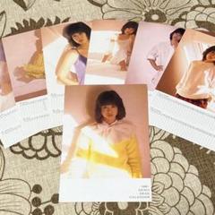 松田聖子 1981デスクカレンダー