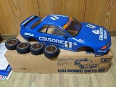 タミヤ　1/10ラジコンカー　カルソニックスカイライン　GT-R　R32 タミヤ 電動RCカーシリーズ 1/10RC NISSAN スカイライン GT-R