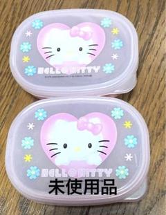 サンリオ　キティ　ミニタッパー　小物ケース　レトロ　減少品　レア サンリオ キティ ミニタッパー 小物ケース レトロ 減少品 レア