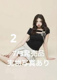 andmary Dada ribbon tops black - メルカリ