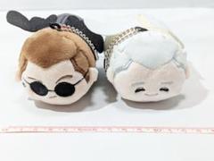 サマーセール ミニグランド バンドル 新品】グッドオーメンズ ぬいぐるみ マスコット 2体セット ぬいぐるみ