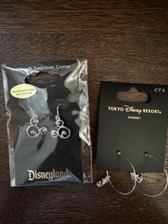 Disneyland Swarovskiクリスタル ピアス