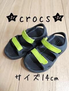 crocs サンダル サイズ14cm