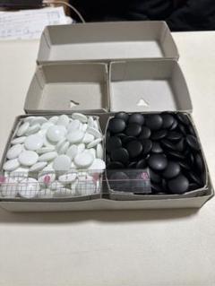 碁石　黒180 白189 d-5 碁石黒180 白189 d-5