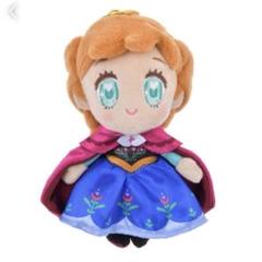 アナと雪の女王　アナ　tiny ぬいぐるみ　新品未使用 アナ雪 コラボグッズ ディズニーストアアナtiny ぬいぐるみ