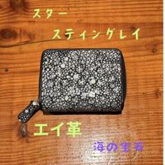 【新品・未使用】スタースティングレイ 小銭入れ　エイ革のサムネイル